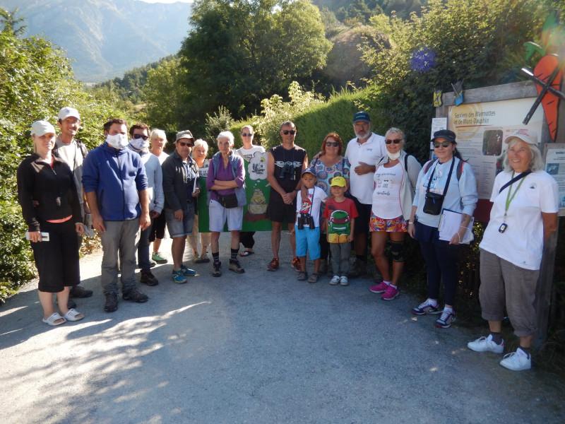 Participants au comptage du 28 aout 2021